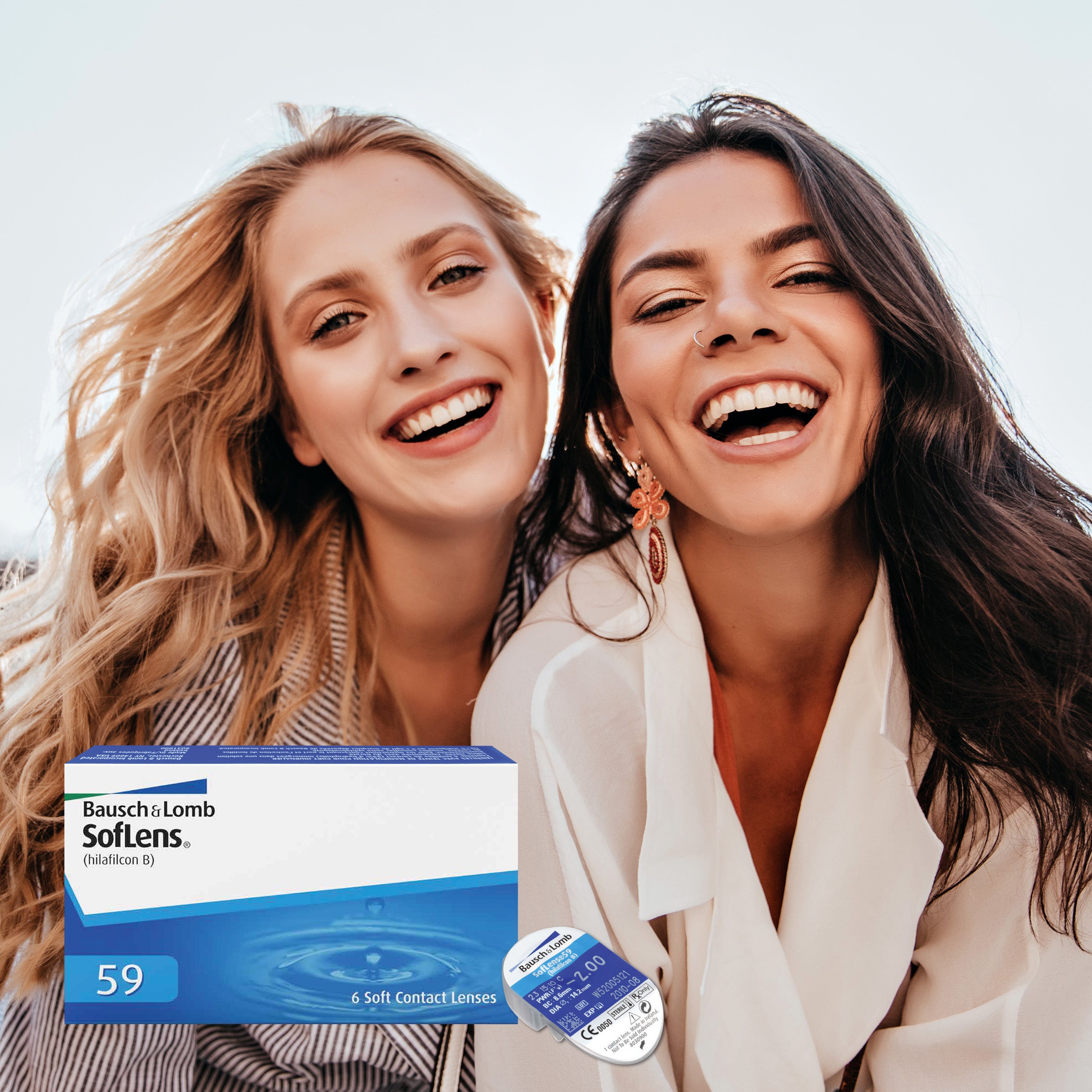 Soczewki miesięczne Bausch + Lomb SofLens® 59 6 szt.