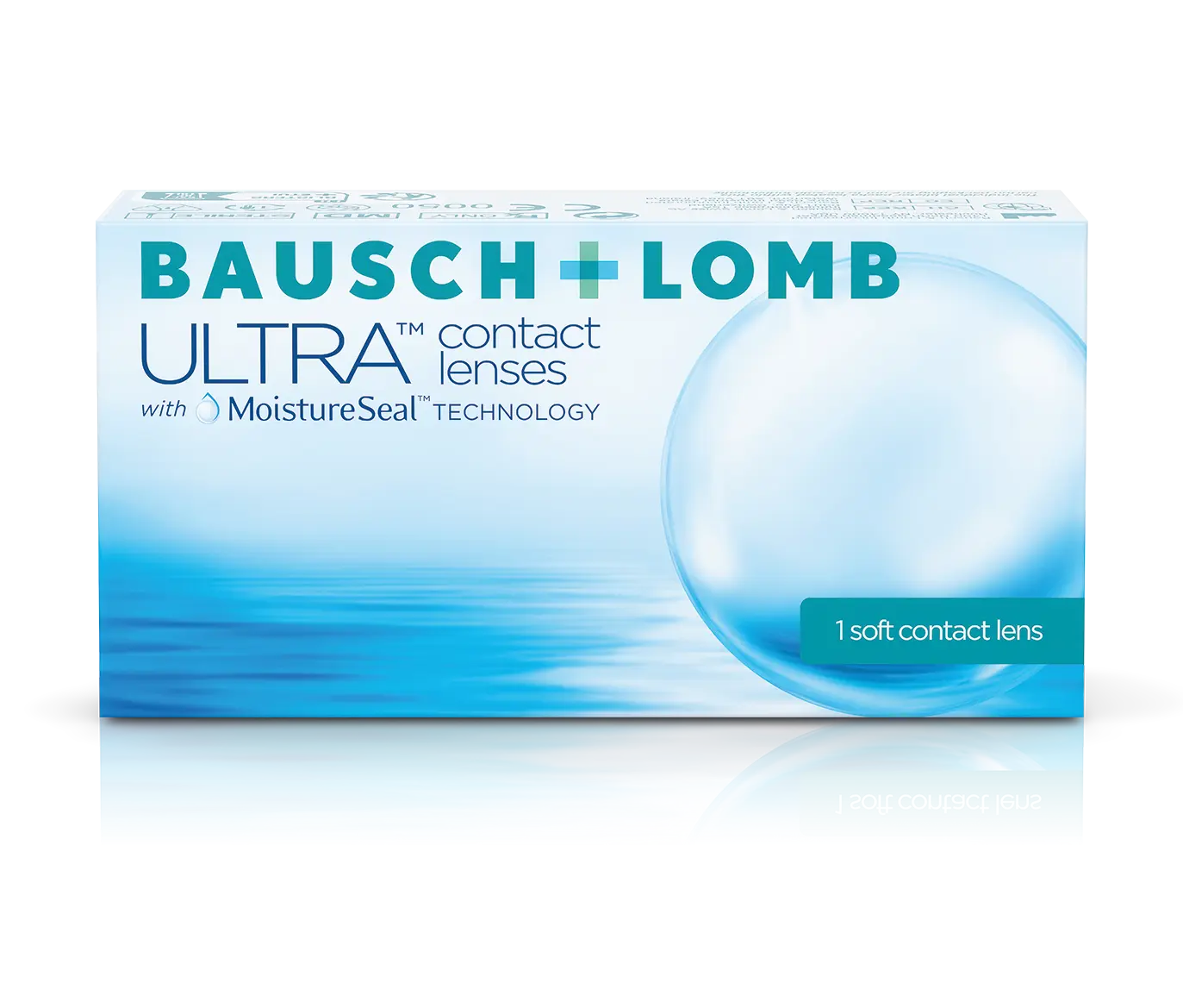 ULTRAzestaw Podróżny: 2x ULTRA® Soczewki miesięczne BC8.5 1 szt. + Płyn ReNu® Advanced 100 ml