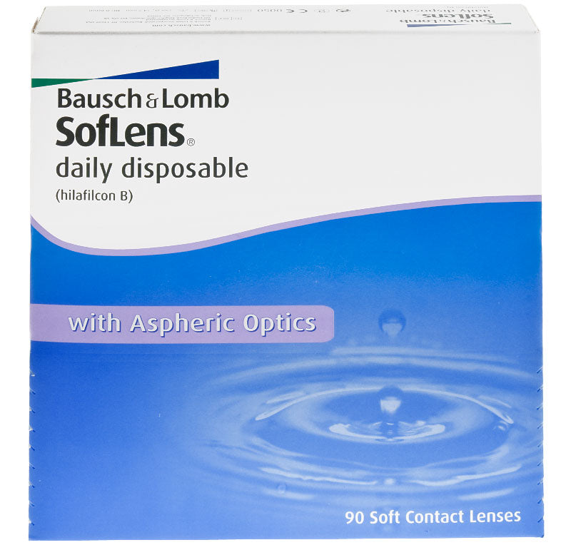 Soczewki jednodniowe Bausch + Lomb SofLens® daily disposable 90 szt.