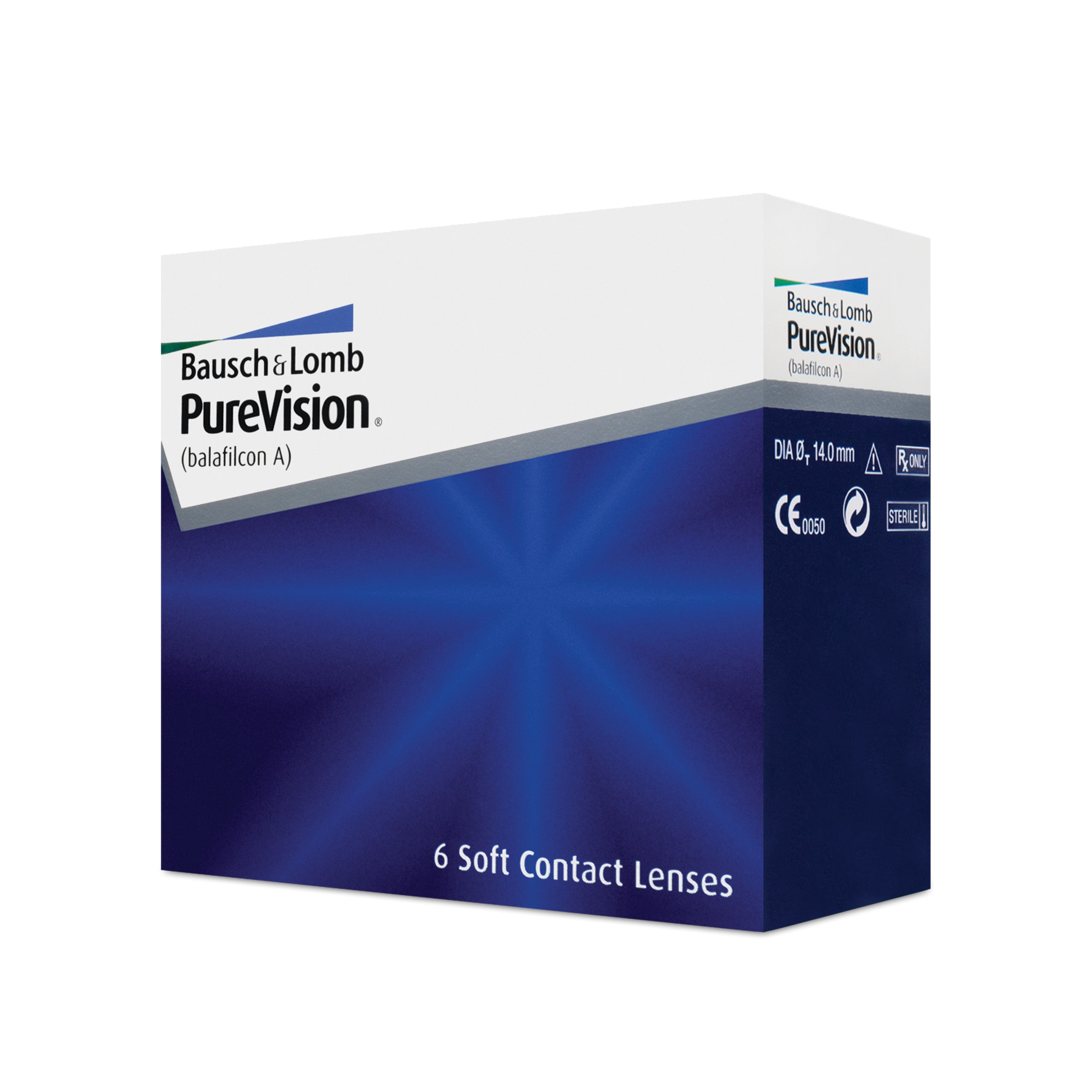 Soczewki miesięczne Bausch + Lomb PureVision® 6 szt.