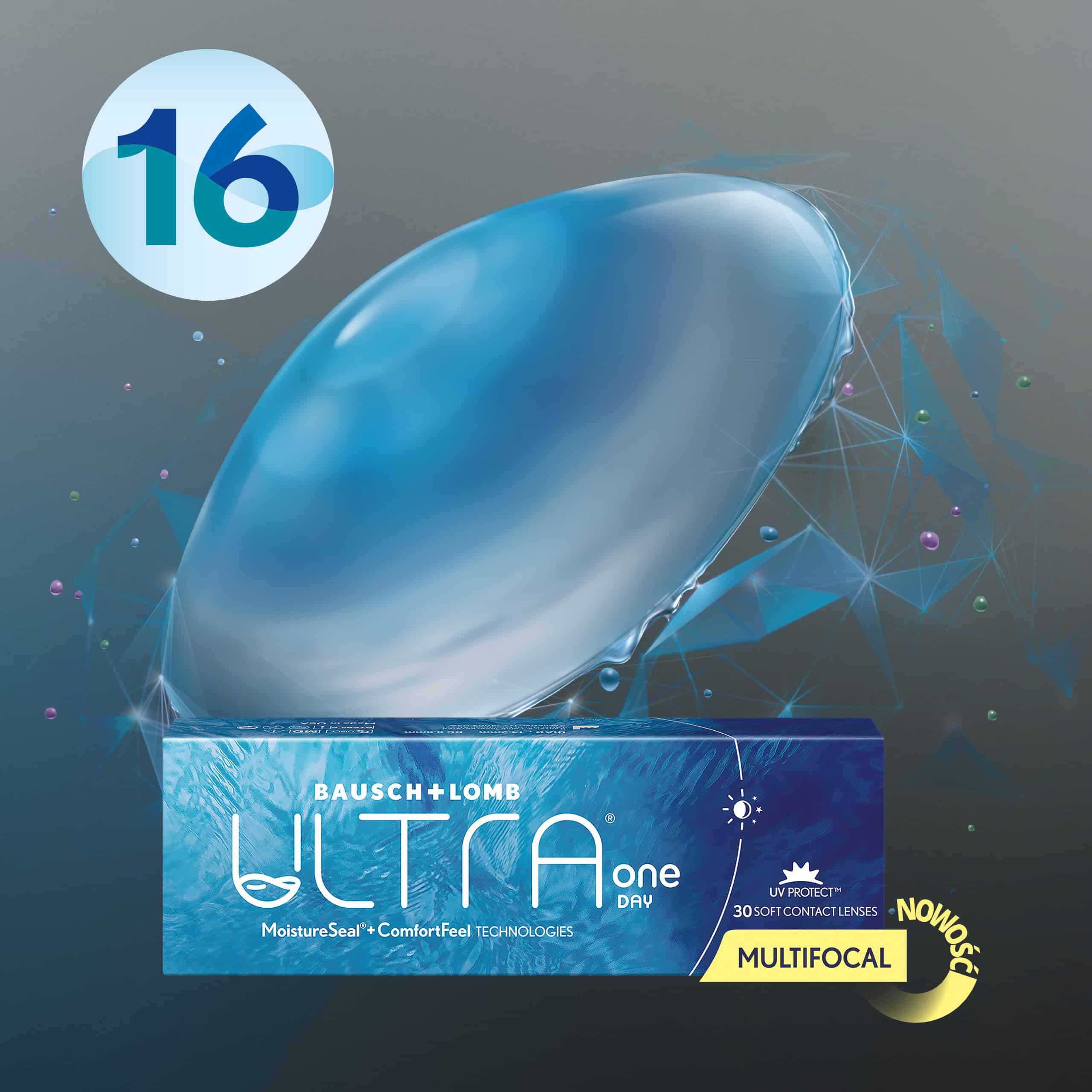 Soczewki jednodniowe Bausch + Lomb ULTRA® ONE DAY Multifocal 30 szt.